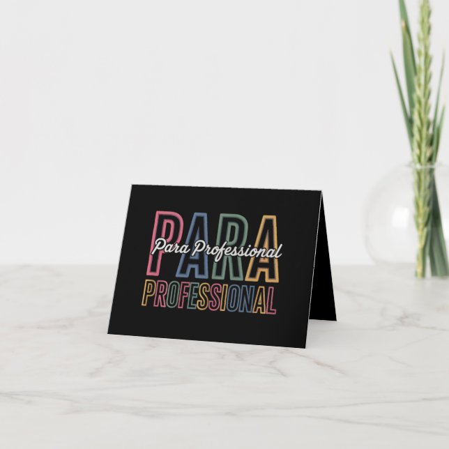 Para Paraprofessionell parabildare första dagen ba Meddelande (Framsida)