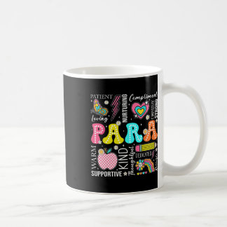 Para professionell pedagog första dagen tillbaka t kaffemugg