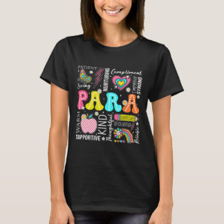 Para professionell pedagog första dagen tillbaka t shirt