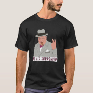 Para Reg-version WINSTON CHURCHILL - ALDRIG ÖVERKO T Shirt