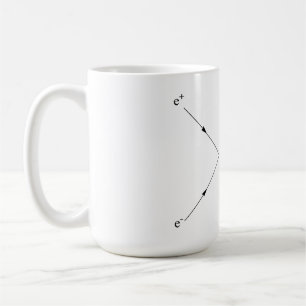 Para skapelsen och annihilation kaffemugg