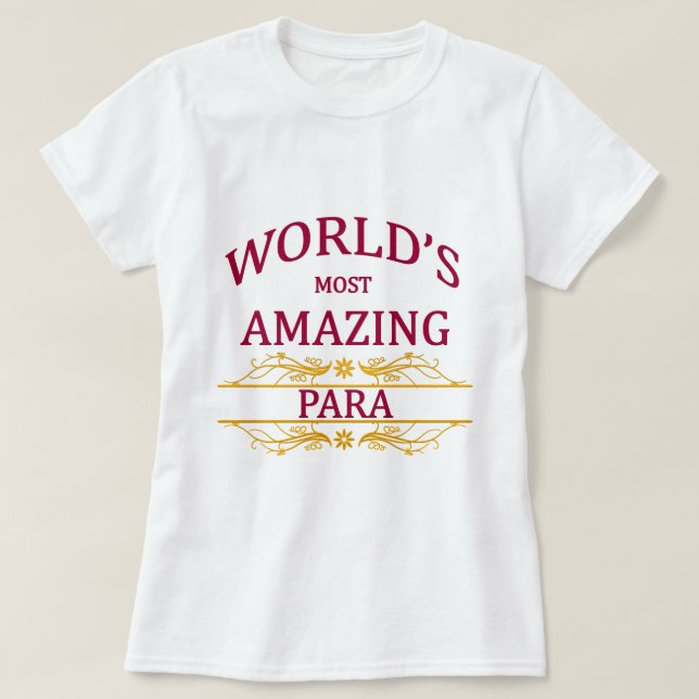 Para T-shirt (Design framsida)