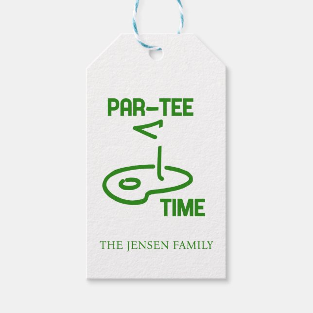 Para Tid Presentetikett (Framsidan)