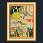 Para Todos Art Deco "One for Many" Poster 12 x 16<br><div class="desc">Art Deco-hölje för Para Todos " En för många"</div>