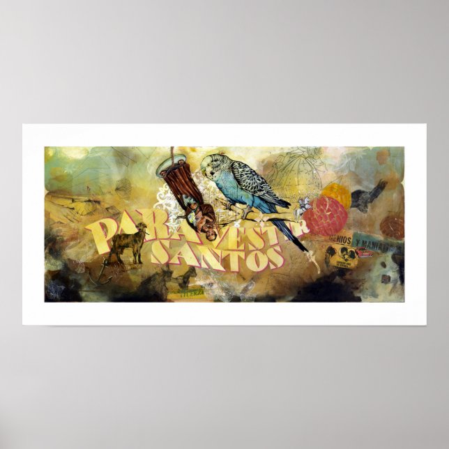 Para Vestir Santos Poster (Framsidan)