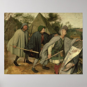 Parabeln av blinden, specificerar av blind tre poster