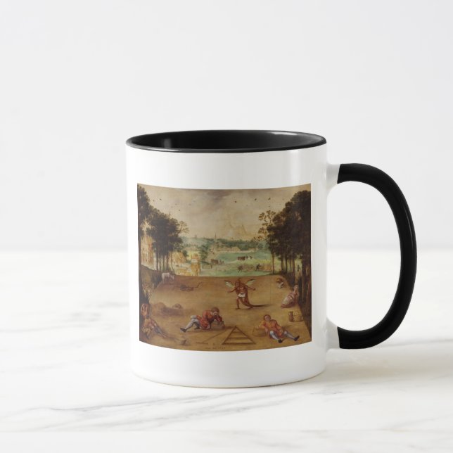 Parabeln av vetet och taresna, 1540 mugg (Höger)