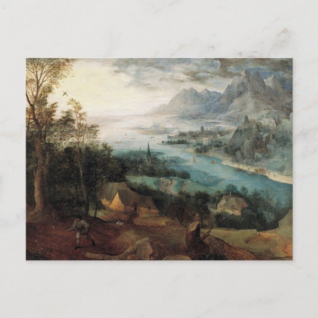 Parabeln om säaren av Bruegel den äldre - vykort (Framsida)