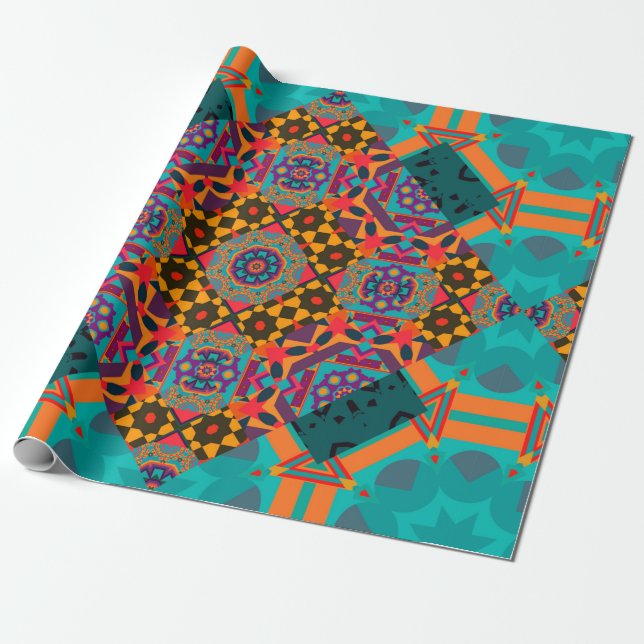 Parabesque, Luxury ornamen, sömlös mönster Presentpapper (Utrullad)