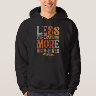 Parabildare Mindre pappersarbete Fler högFives Par Hoodie