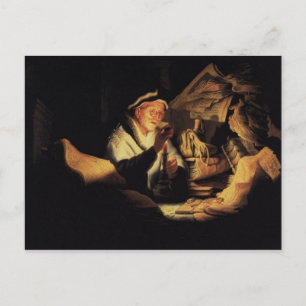 Parable of the Rik Man Vykort
