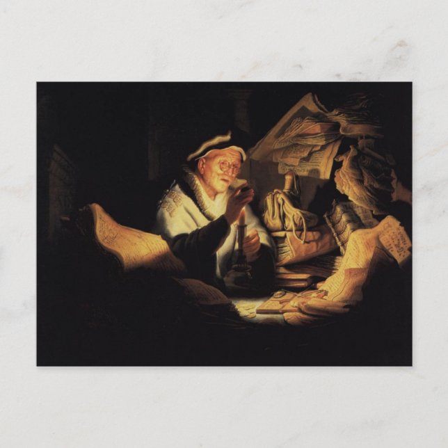 Parable of the Rik Man Vykort (Framsida)