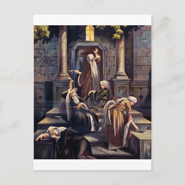 Parable of the Ten Virgins Vykort (Framsida)
