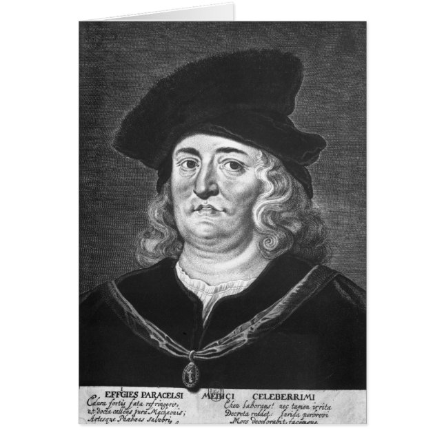 Paracelsus Hälsningskort (Framsidan)