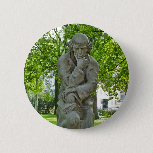 Paracelsusmonumentet i Salzburg Knapp (Framsida)