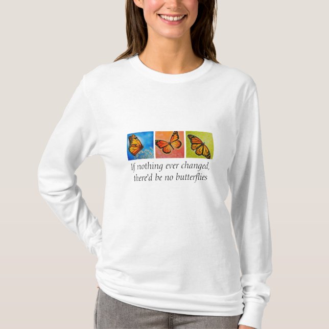 Parad av monarkändringst-shirt.en tee shirt (Framsida)