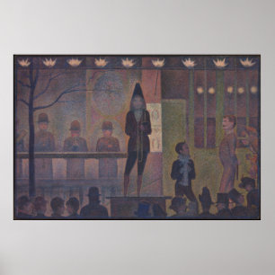 Parad de Cirque av Georges Seurat Poster