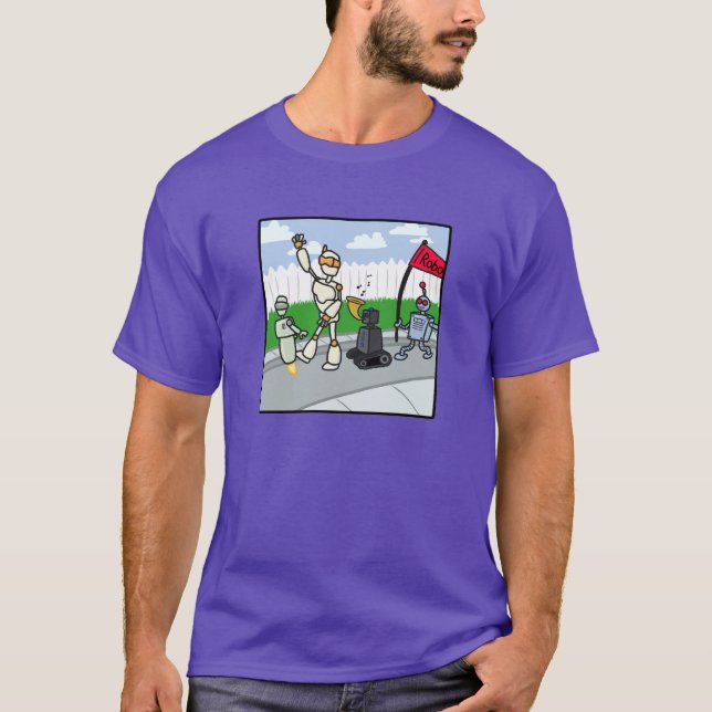 Parad för robot No.130 T-shirt (Framsida)