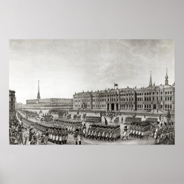 Parad framför Imperialpalatset Poster (Framsidan)