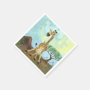 Parad Giraffe Pappersservett