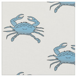Parad i Blue Crabs Tyg
