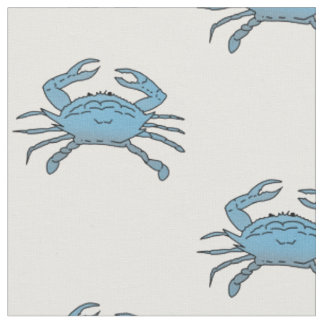 Parad i Blue Crabs Tyg
