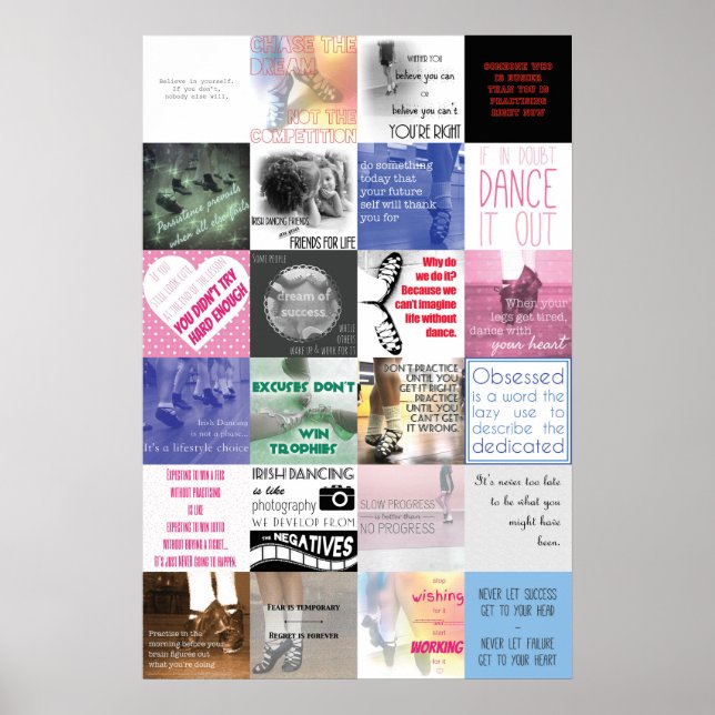 Parad i Champions Irish Dance Poster (Framsidan)