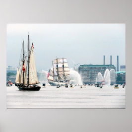 Parad i Sails Boston Poster