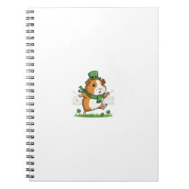 Parade Fan Guinea Pig St.Patrick's Day Anteckningsbok
