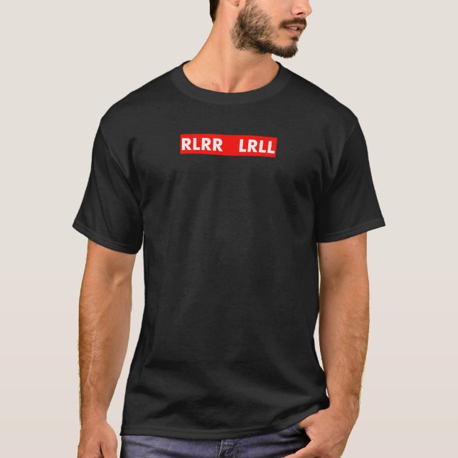 Paradiddle Drummer Musician Drumming Marching Band T Shirt (Framsida)