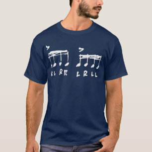 Paradiddle för framgångsrikt RLRRLRLL T Shirt