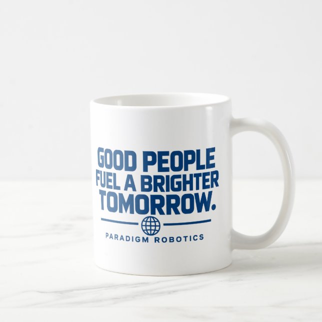 ☕🤖 Paradigm Robotics – Ljuvare morgondag Kopp (Höger)