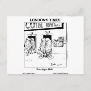 Paradigm Shift Funny ger Mugg Tees-kort osv. Vykort