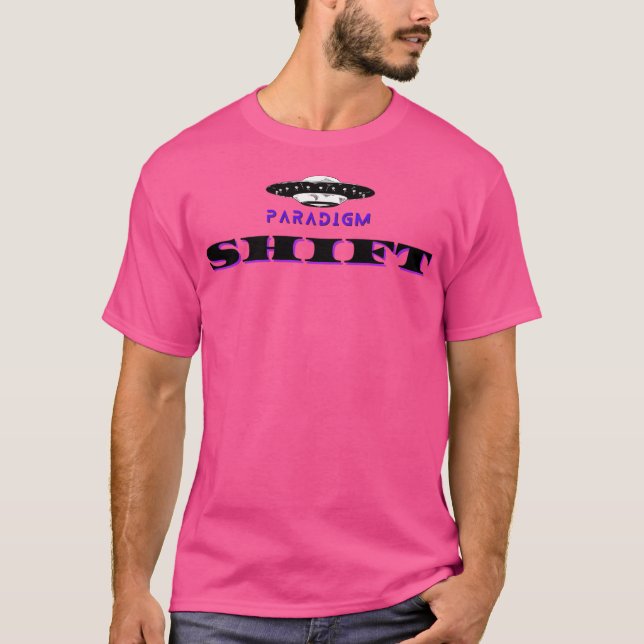 Paradigm Shift Saucer T Shirt (Framsida)