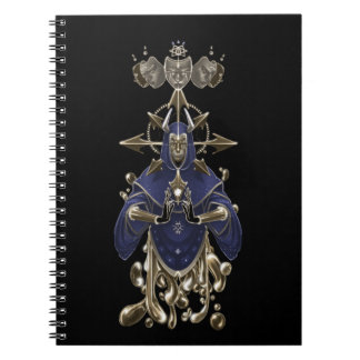 Paradigms (mörk) Magick Diary Anteckningsbok