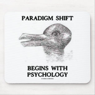 Paradigmskift börjar med psykologi musmatta