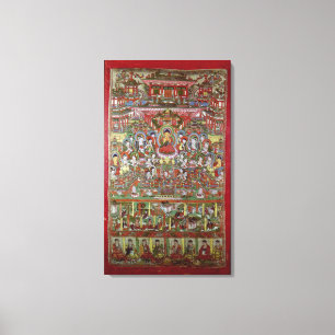 Paradis av Amitabha Canvastryck