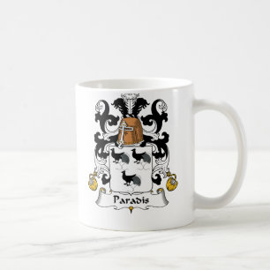 Paradis familjvapensköld kaffemugg