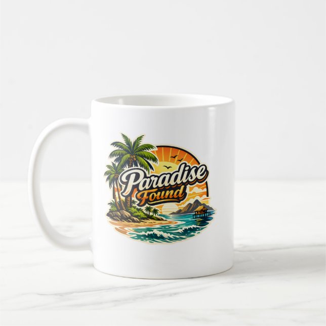Paradis funnet  kaffemugg (Vänster)