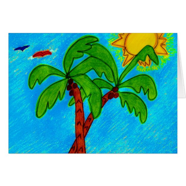 Paradis Hälsningskort (Framsidan Horizontal)