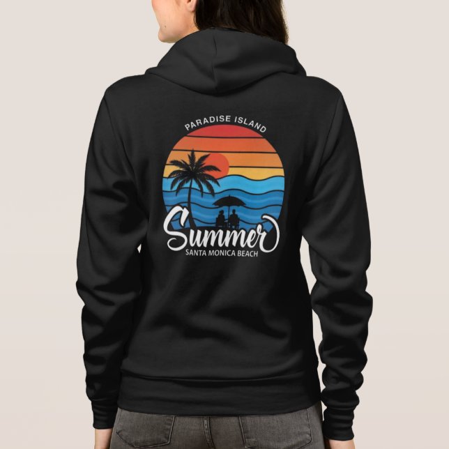 Paradis ö Santa Monica Beach-35307 T Shirt (Baksida)