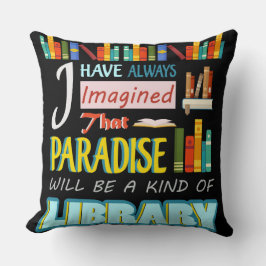 Paradis Text Kastkudde Kudde