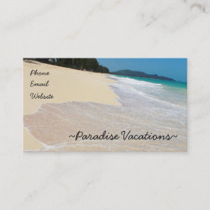 Paradis Visitkort