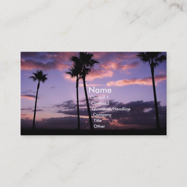 Paradis Visitkort (Framsida)