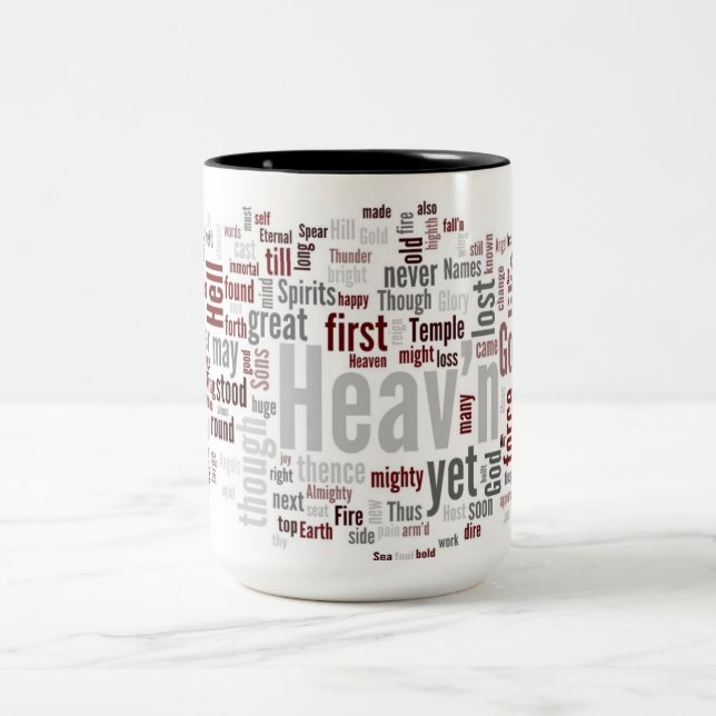 Paradisborttappadbok mig Två-Tonad mugg (Center)