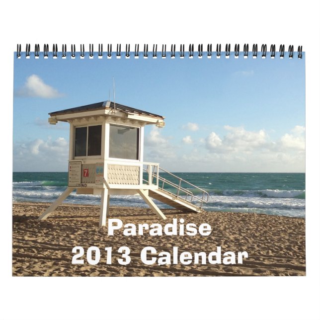 Paradise 2016 Calendar Kalender (Omslag)
