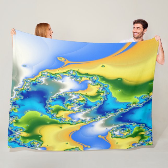 Paradise Afee Fleece Blanket (På plats)