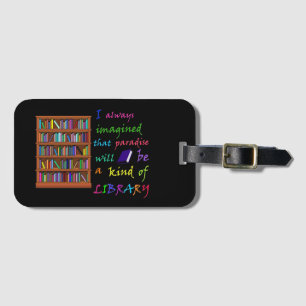 Paradise är ett slags Bibliotek Bagagebricka