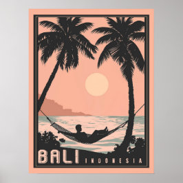 Paradise: Bali i Vintagens Rosa Poster