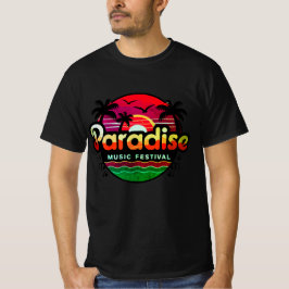 Paradise Beach Band: Tropical Vibes T Shirt